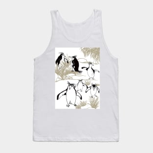 Royal Penguins Tank Top